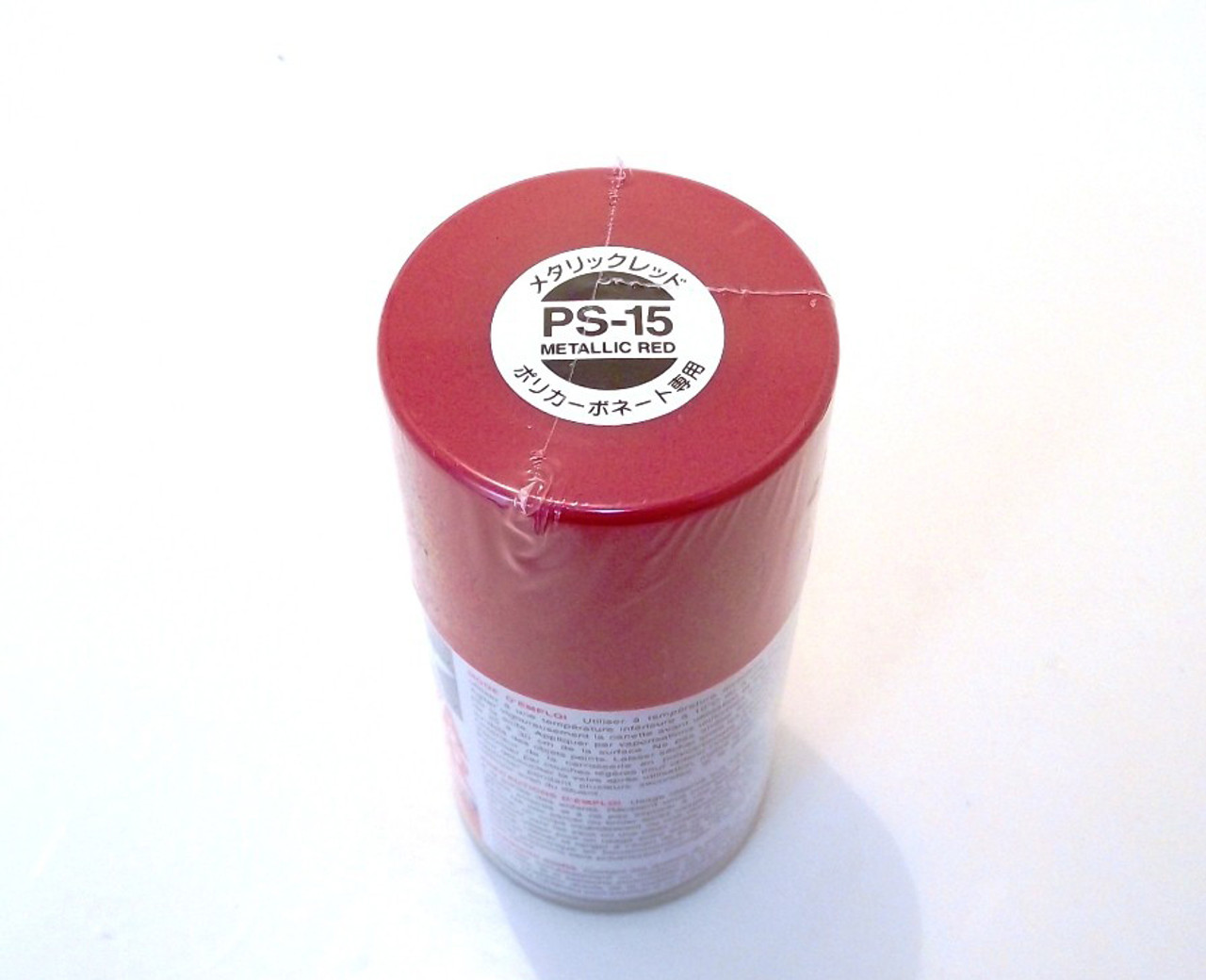 Tamiya Polycarbonate 100ml Spray - Metallic Red