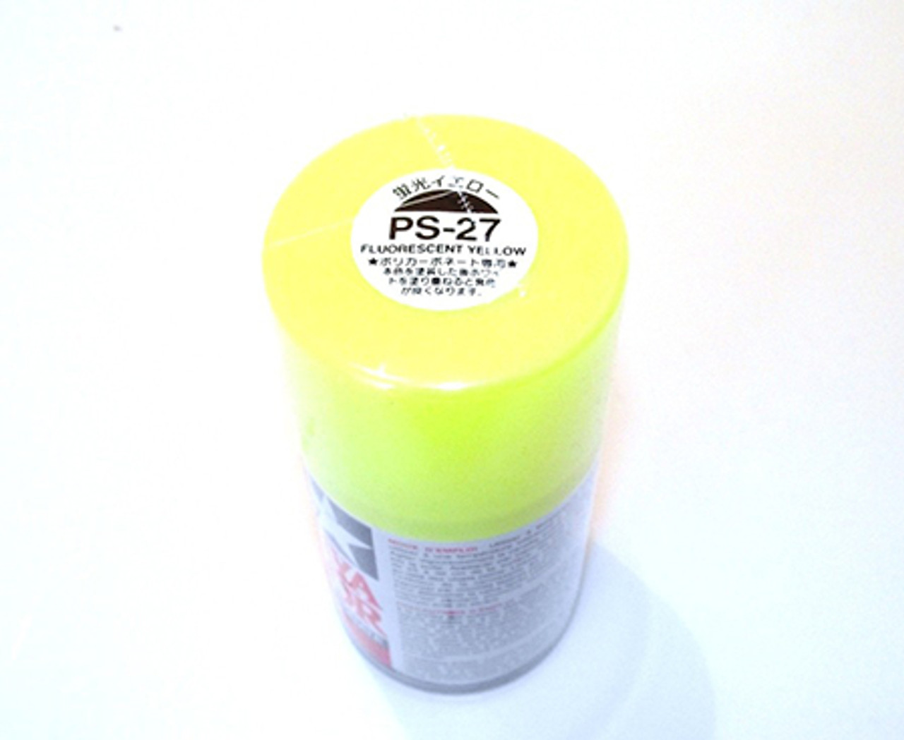 Tamiya Polycarbonate 100ml Spray - Fluorescent Yellow