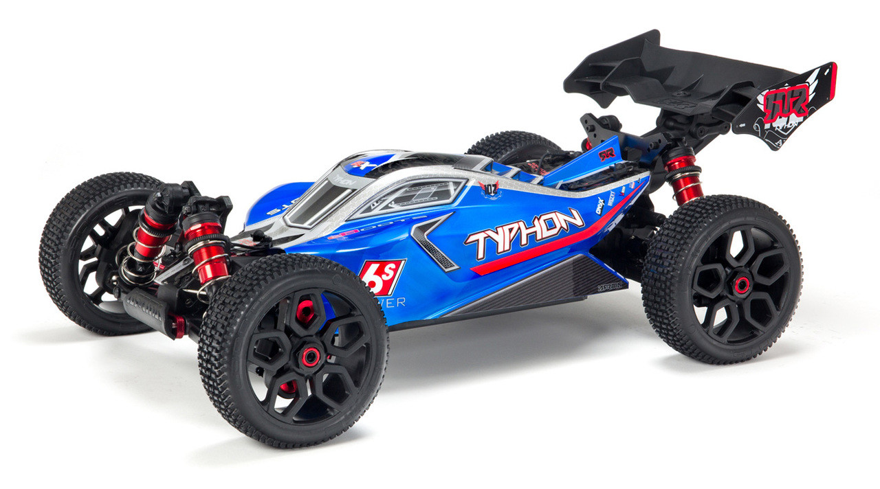 ARRMA TYPHON 6s 2018 Brushless Buggy (Blue)