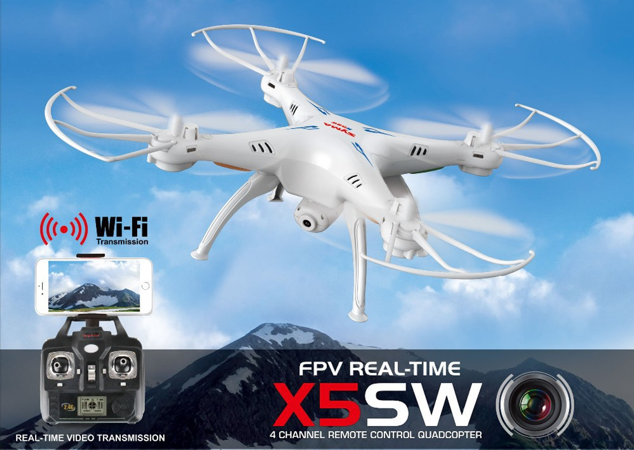 Syma X5SW-1 Explorers 2 Wifi FPV 2.4G RC Quadcopter 2.0MP Camera RTF