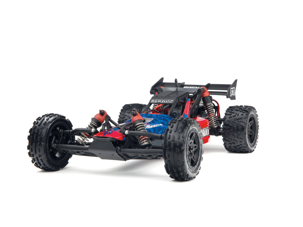 ARRMA RAIDER MEGA DESERT BUGGY WITH BATTERY & CHARGER (RED)