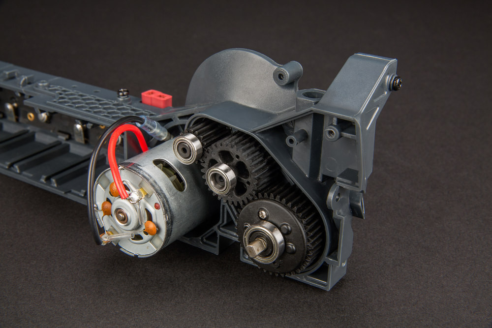 ARRMA GRANITE VOLTAGE 2WD MONSTER TRUCK, RED/BLACK WITH BATTERY & CHARGER