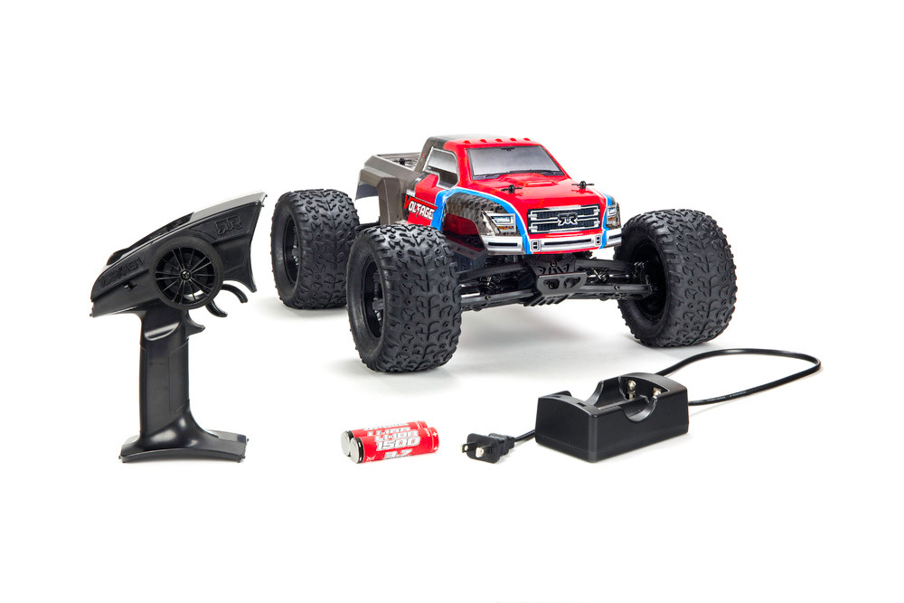 ARRMA GRANITE VOLTAGE 2WD MONSTER TRUCK, BLUE/BLACK WITH BATTERY & CHARGER 