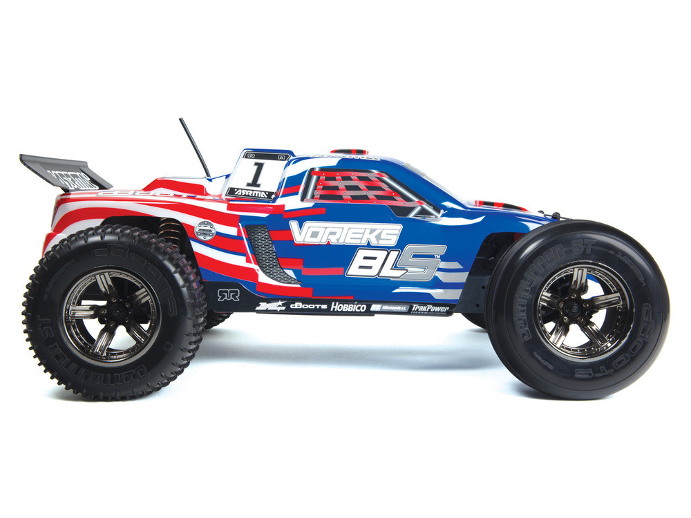 ARRMA VORTEKS BLS (BLUE) RACE TRUCK WITH BATTERY & CHARGER