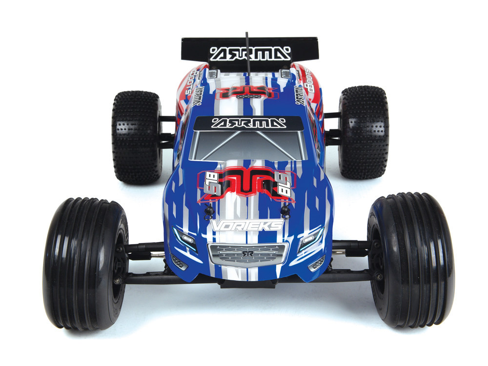 ARRMA VORTEKS BLS (BLUE) RACE TRUCK WITH BATTERY & CHARGER