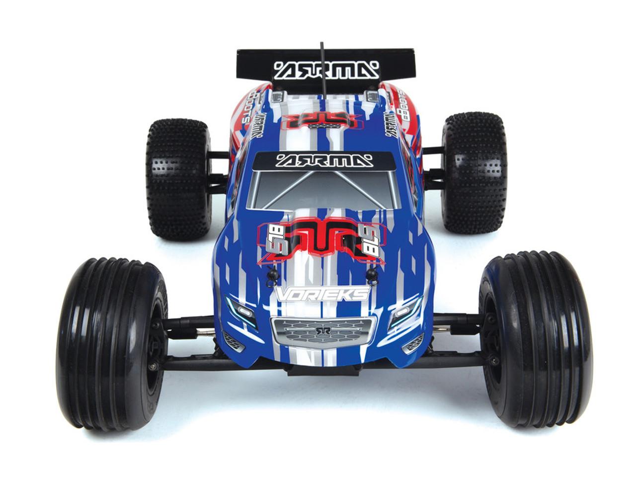 ARRMA VORTEKS BLS (BLUE) RACE TRUCK WITH BATTERY & CHARGER