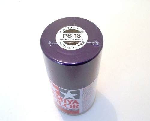 Tamiya Polycarbonate 100ml Spray - Metallic Purple