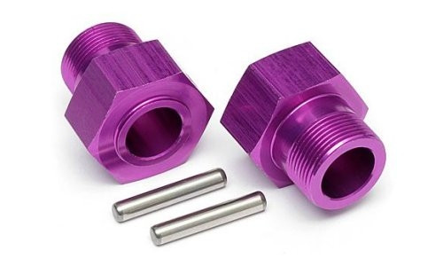 HPI 86469 Wheel Hex Hub 24x27mm (Purple / 2PCS)