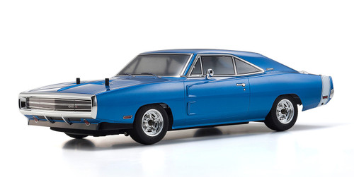Kyosho 1/10 Fazer VEi Brushless - 1970 Dodge Charger (Blue) 