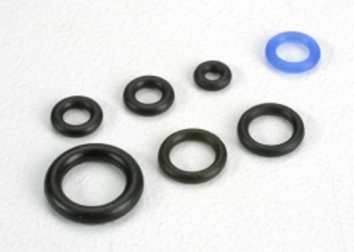 Traxxas 4047 O-Ring set: for carb base/air filter adapter/high-speed needle (2)/low-speed spray bar (2)