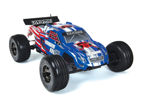 ARRMA VORTEKS BLS (BLUE) RACE TRUCK WITH BATTERY & CHARGER