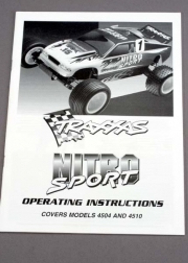 Traxxas Manual Nitro Sport 4599 - RC Masters