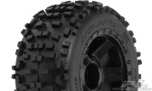 Badlands 3.8" (Traxxas Style Bead) All Terrain Tires Mounted 2PCS