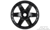 Desperado 3.8" (Traxxas Style Bead) Black 1/2" Offset