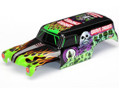 Traxxas 3690 Grave Digger Body - RC Masters
