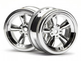 HPI 3817 - Vintage 5 Spoke Wheel 26mm Chrome 0mm Offset