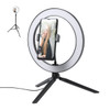 Phone photo lighting set with light ring , tri pod remote Kristen