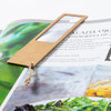 MAGNIFIER BOOKMARK made from recycled cardboard