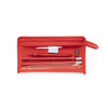 Pen and pencil set of 7 in a non woven pencil case  Baiku