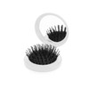 Hairbrush with Mirror Glance