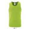 Singlet / Tank top men's 100% breathable polyester SPORTY