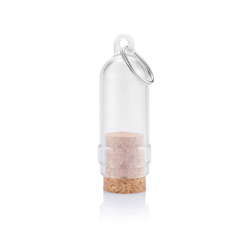 keyring  Message in a bottle floating