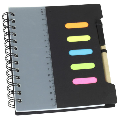 Mini Notebook with Pen & Ruler