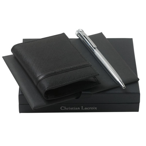 Set Ruby (ballpoint pen & card holder)