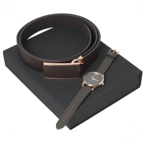 Set Seal Brown (watch & belt)