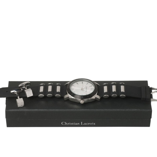 Set Christian Lacroix (watch & cufflinks) || 39-LPMN681B