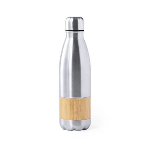 Drink  Bottle stainless steel and bamboo 750ml