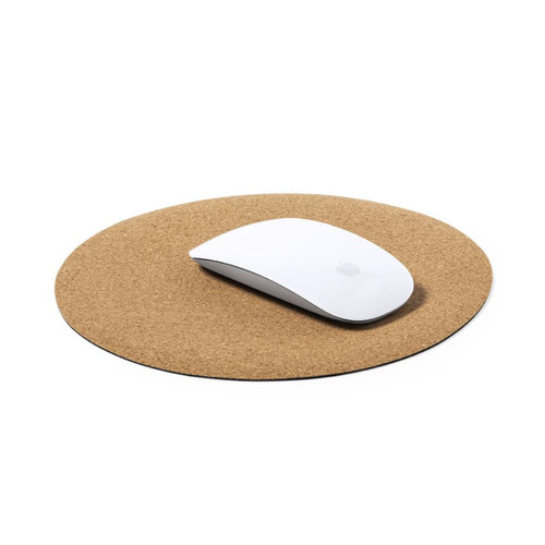 Mousepad round made from cork Topick