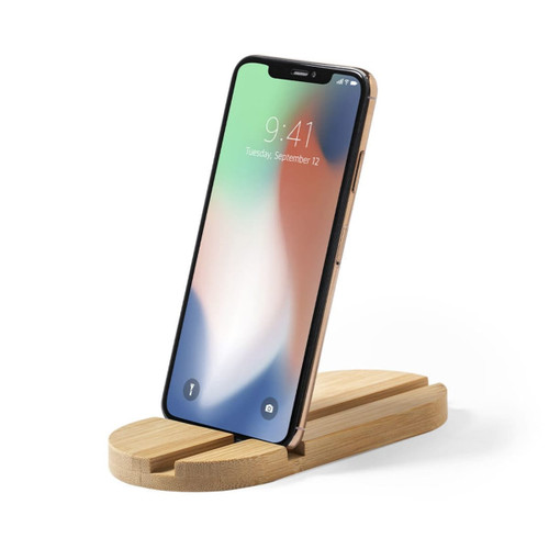 Phone and tablet holder made from Bamboo natural cuttings Lemins