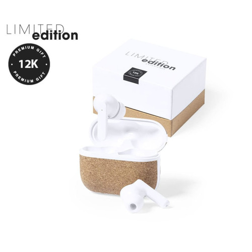 EARBUDS wireless with cork features  Limited edition