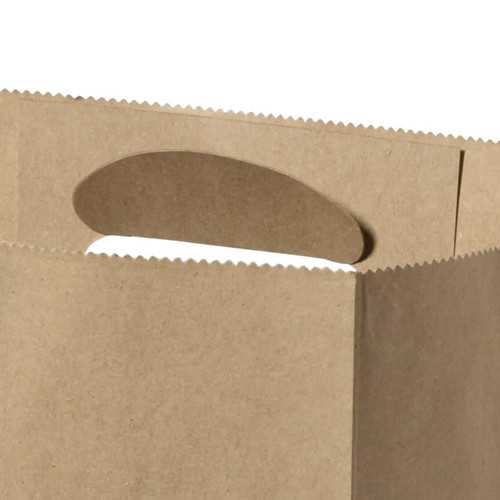 Recycled paper carry bag