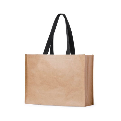 Tote shopping bag - KPP material  Combination of paper and non woven material  Kolsar