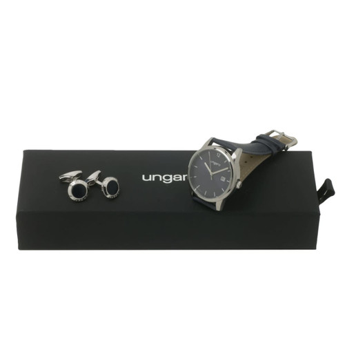 Set Ungaro Blue (watch & cufflinks)