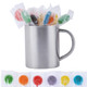 Assorted Colour Lollipops in Java Mug