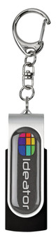 USB Epoxy dome with key chain twister USB (factory direct MOQ)