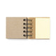 Sticky Notepad set with  Bamboo cover - Spiral  bound