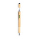 PEN - ball pen, stylus, screw driver , level and ruler made from CORK  RAKARS