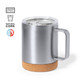 coffee Mug double walled insulated with lid stainless steel 330ml