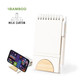NOTEBOOK pocket size made from recycled milk cartons includes pend and 80 sheets