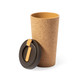 Coffee cup Insulated Cup made from Eco Friendly cork . Reusable coffee cup / Mug Eco Friendly