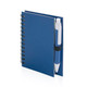 Notebook Smal size . Ring bound covers is recycled cardboard and recycled cardboard pen