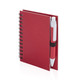 Notebook Smal size . Ring bound covers is recycled cardboard and recycled cardboard pen