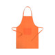 Apron made from TC material bright colours with front pocket and adjustable strap