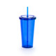 Cup with straw 750ml screw on cap