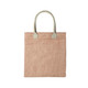Tote bag JUTE material  Bag Kalkut Coloured handles ECO FRIENDLY