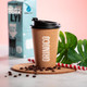 Reusable coffee Cup made from cork 350ml capacity Plibun